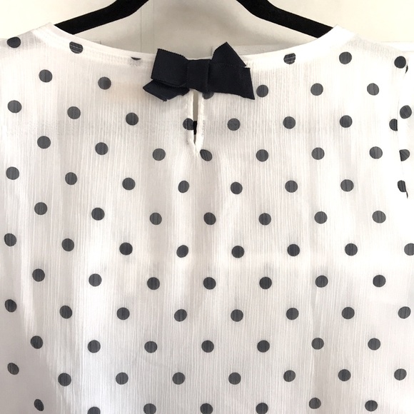 HOLLISTER Polka Dot Top w/Back Bow Detail - Picture 6 of 11